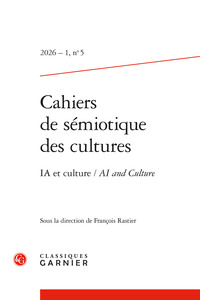 Image de Cahiers de sémiotique des cultures