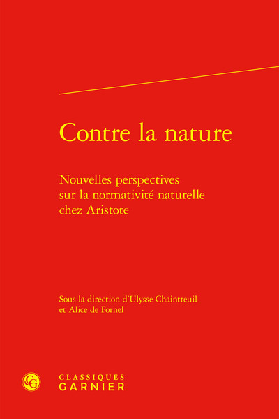 Picture of Contre la nature