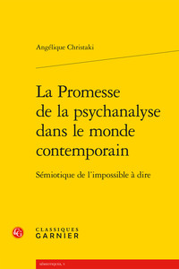 Image de La Promesse de la psychanalyse dans le monde contemporain