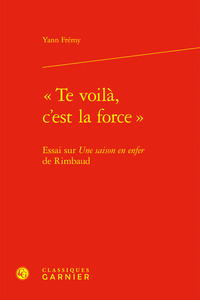 Image de «Te voilà, c'est la force »