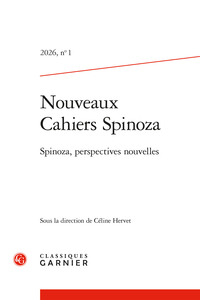Picture of Nouveaux Cahiers Spinoza