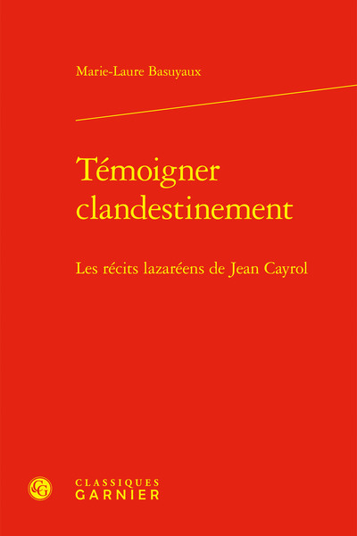 Image de Témoigner clandestinement