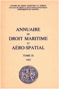 Picture of Annuaire de droit maritime et aéro-spatial