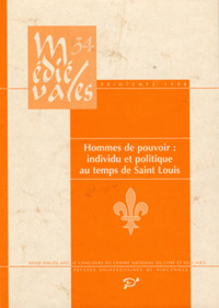 Picture of Hommes de pouvoir individu et politique au teps de saint louis