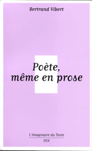 Image de Poète même en prose