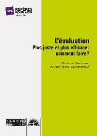 Image de L'EVALUATION - PLUS JUSTE ET PLUS EFFICACE : COMMENT FAIRE ?