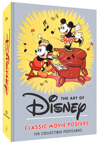 Picture of THE ART OF DISNEY ICONIC MOVIE 100 POSTERS: 100 COLLECTIBLE POSTCARDS