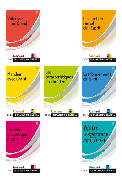 Picture of Série Formation du disciple Carnets 1 à 7
