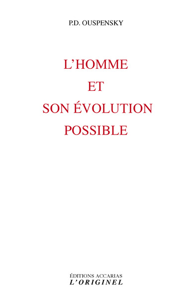 Image de L'homme et son évolution possible