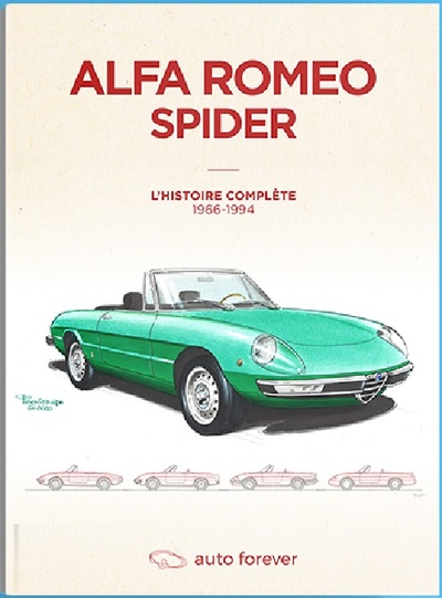 Image de Alfa Romeo Spider 105-115 – L’ Histoire complète – 1966-1994