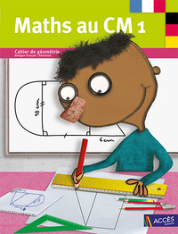 Picture of BILINGUE FRANÇAIS ALLEMAND Maths au CM1 Cahier de géométrie