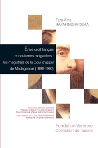 Picture of ENTRE DROIT FRANÇAIS ET COUTUMES MALGACHES : LES MAGISTRATS DE LA COUR D'APPEL D