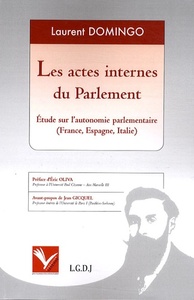 Image de LES ACTES INTERNES DU PARLEMENT
