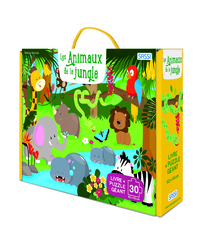 Image de Les animaux de la jungle - Puzzle géant