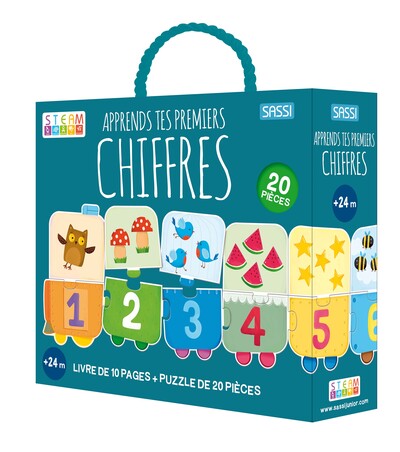 Picture of Steam puzzle - Apprends tes premiers chiffres - N.E. 2024