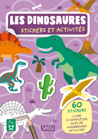Image de Les dinosaures. Stickers et activités