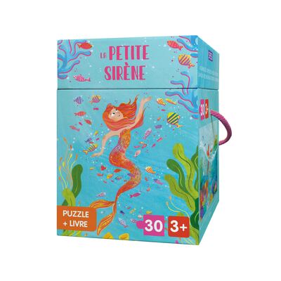 Picture of Puzzle + livre - La petite Sirène