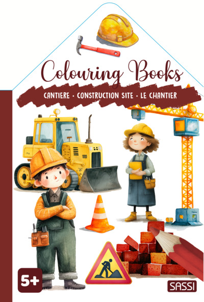 Picture of Colouring books. Le chantier