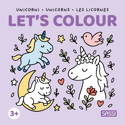 Image de Let's colour. Les licornes