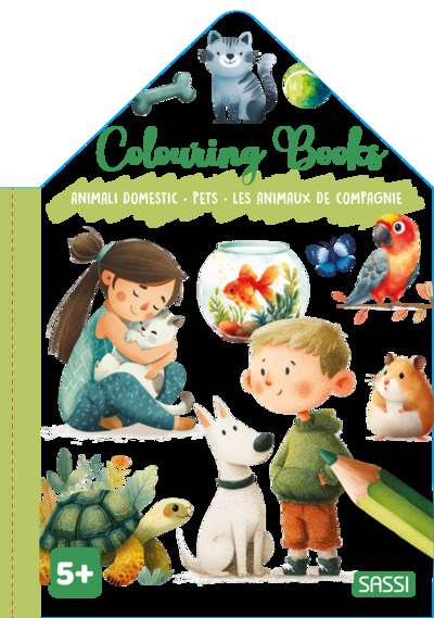 Image de Colouring book. Les animaux de compagnie