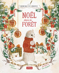 Image de Cherche et trouve. Noël dans la forêt