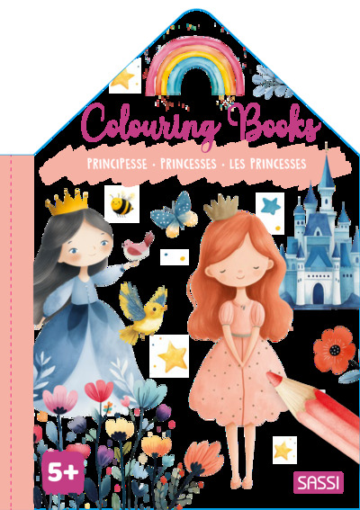 Image de Colouring book. Les princesses