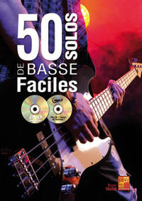 Picture of 50 SOLOS DE BASSE FACILES +CD+DVD-ROM