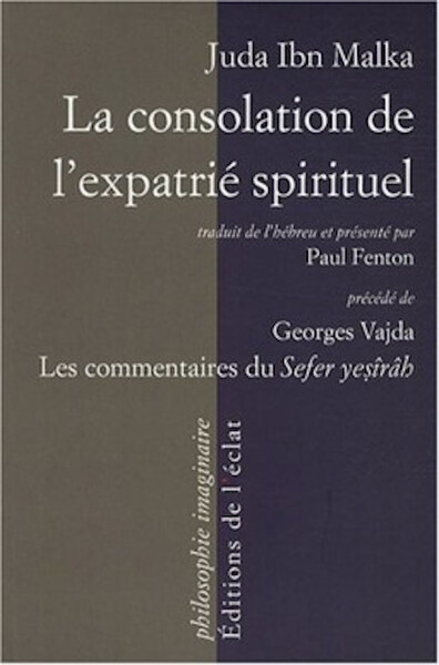 Picture of LA CONSOLATION DE L'EXPATRIE SPIRITUEL