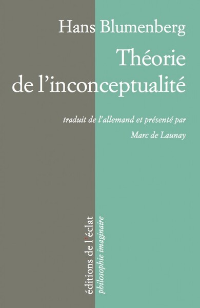 Picture of THEORIE DE L'INCONCEPTUALITE