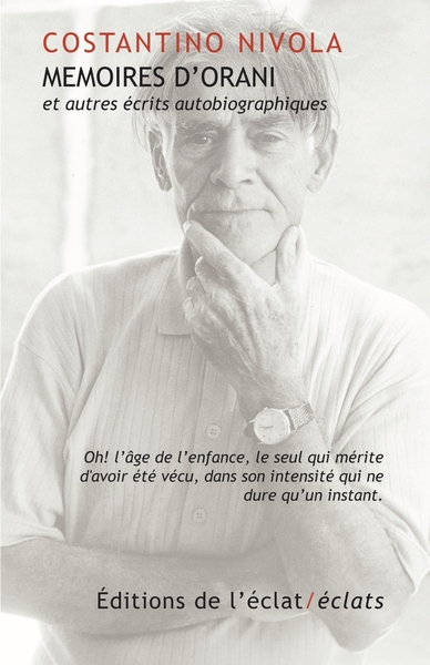 Image de Mémoires d’Orani - Et autres écrits autobiographiques