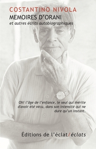 Picture of Mémoires d’Orani - Et autres écrits autobiographiques