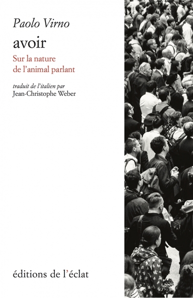 Picture of Avoir - Sur la nature de l'animal parlant