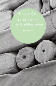 Image de LA NAISSANCE DE LA PHILOSOPHIE