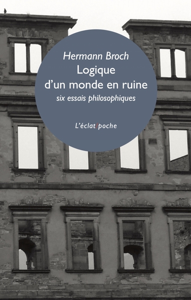 Image de Logique d'un monde en ruine - Six essais philosophiques
