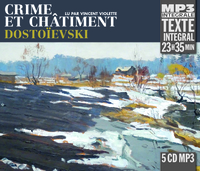 Picture of CRIME ET CHATIMENT, LU PAR VINCENT VIOLETTE (INTEGRALE MP3)