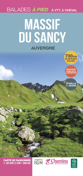 Picture of MASSIF DU SANCY  LA CARTE