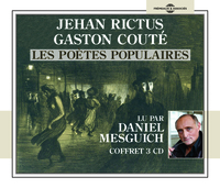 Picture of JEHAN RICTUS - GASTON COUTE LES POETES POPULAIRES, LUS PAR DANIEL MESGUICH