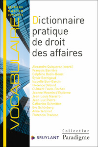 Picture of Dictionnaire pratique de droit des affaires
