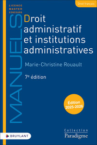 Picture of Droit administratif et institutions administratives - Les régimes politiques français et étrangers