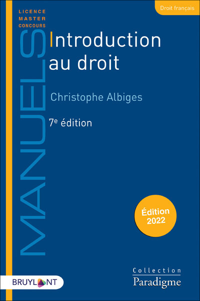 Picture of Introduction au droit