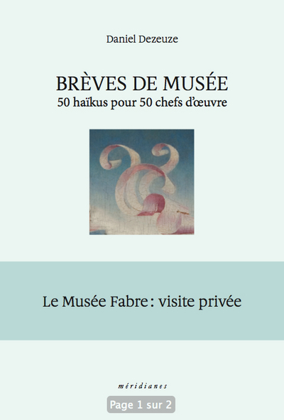 Picture of Brèves de musée - 50 haïkus pour 50 chefs d'œuvre