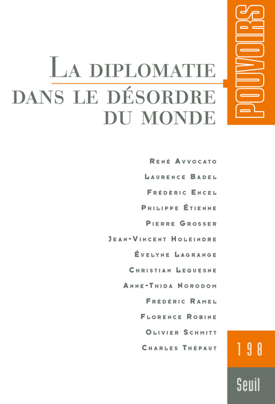 Picture of Pouvoirs n° 198. La diplomatie dans le désordre du monde