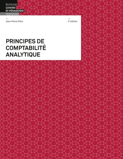 Picture of Principes de comptabilité analytique