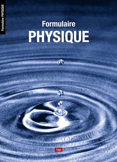 Picture of Formulaire de physique
