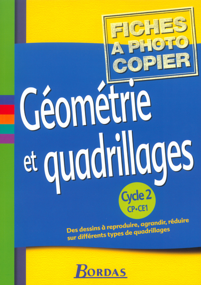 Image de Géométrie et quadrillage Cycle 2 2003 Fiches à photocopier