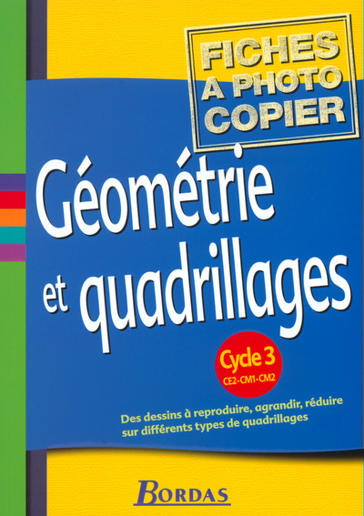 Image de Géométrie et quadrillages Cycle 3 2002 Fiches à photocopier