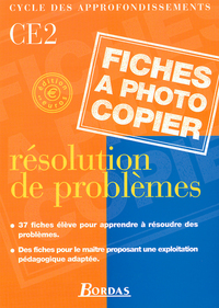 Image de Résolutions de problèmes CE2 2001 Fiches à photocopier