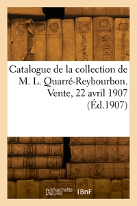 Picture of Catalogue de tableaux et dessins, aquarelles, miniatures, faïences et porcelaines