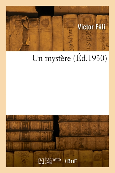Picture of Un mystère