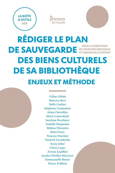 Image de Rédiger le plan de sauvegarde des biens culturels de sa bibliothèque